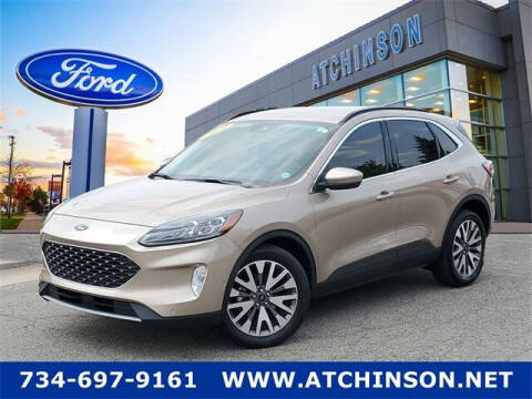 2021 Ford Escape Hybrid for sale at Atchinson Ford Sales Inc in Belleville MI