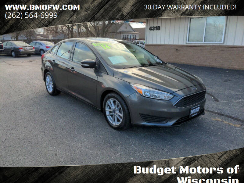 2016 Ford Focus for sale at Budget Motors of Wisconsin in Racine WI