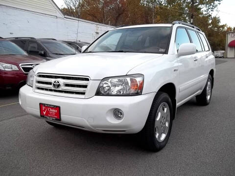 2006 Toyota Highlander for sale at 1st Choice Auto Sales in Fairfax VA