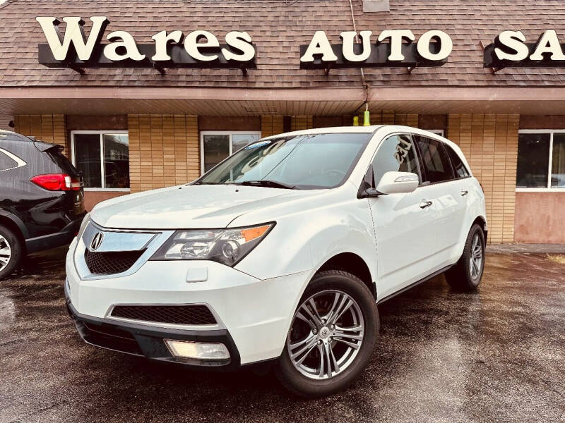 2013 Acura MDX for sale at Wares Auto Sales INC in Traverse City MI