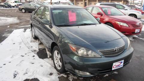 2002 Toyota Camry for sale at Cruisin Auto Sales in Appleton WI
