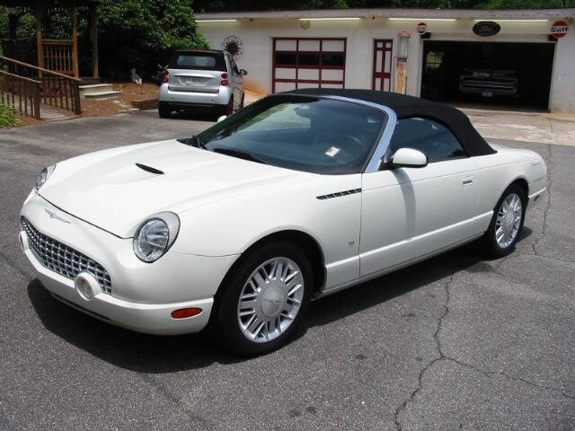 White 2003 Ford Thunderbird Premium Convertible Premium 2dr Convertible 11