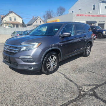 2017 Honda Pilot for sale at Gemini Auto Sales in Providence RI