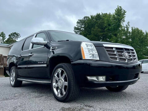 2012 Cadillac Escalade ESV for sale at Real Deals of Florence, LLC in Effingham SC