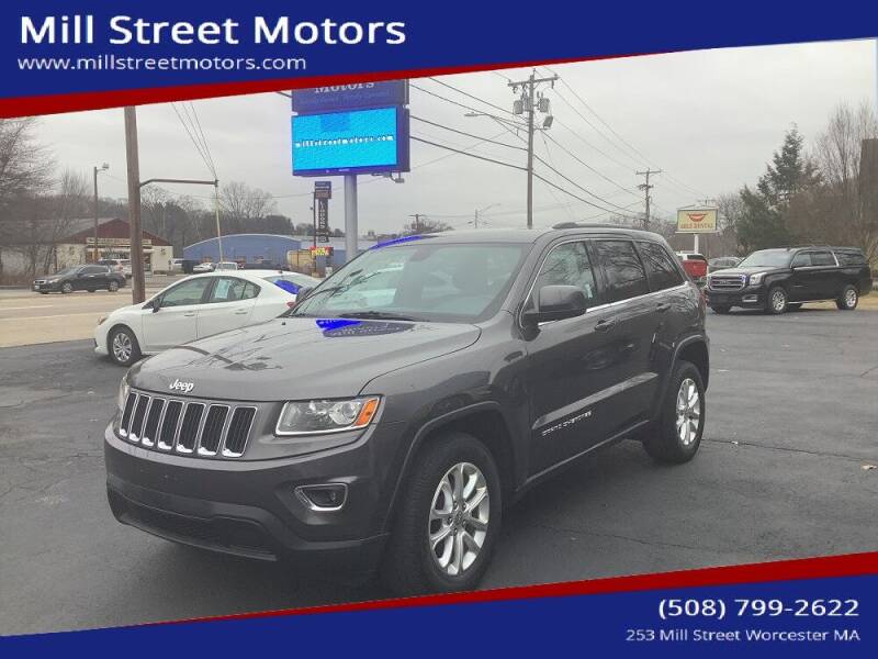 2014 Jeep Grand Cherokee for sale at Mill Street Motors in Worcester MA