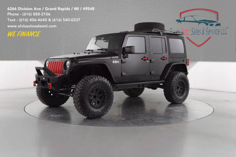 2016 Jeep Wrangler Unlimited for sale at Elvis Auto Sales LLC in Grand Rapids MI