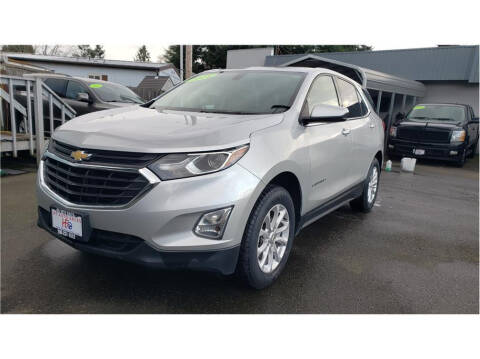 2018 Chevrolet Equinox for sale at H5 AUTO SALES INC in Federal Way WA