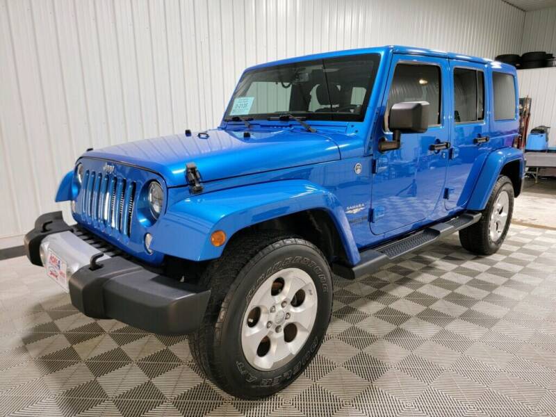 2014 Jeep Wrangler Unlimited for sale at More 4 Less Auto in Sioux Falls SD