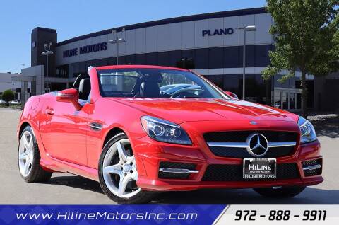 2013 Mercedes-Benz SLK for sale at HILINE MOTORS in Plano TX
