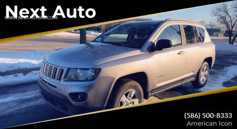 2015 Jeep Compass for sale at Next Auto in Mount Clemens MI