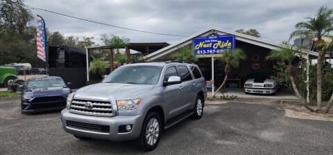 2012 Toyota Sequoia for sale at NEXT RIDE AUTO SALES INC in Tampa FL