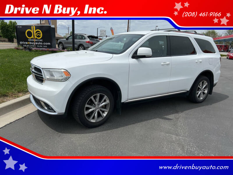 2014 Dodge Durango for sale at Drive N Buy, Inc. in Nampa ID