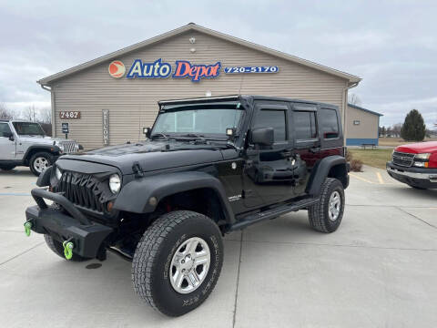 2010 Jeep Wrangler Unlimited for sale at Auto Depot of Michigan in Mount Morris MI
