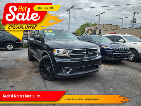 2015 Dodge Durango for sale at Capital Motors Credit, Inc. in Chicago IL