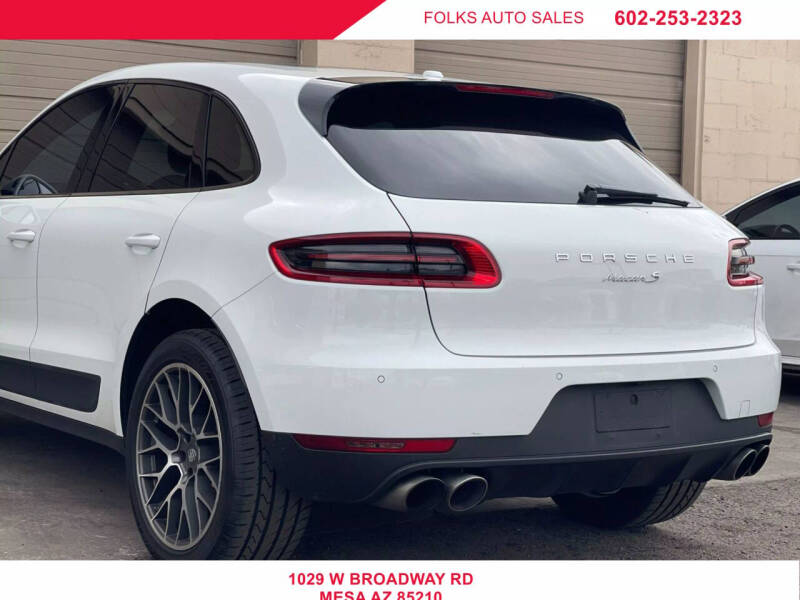 2016 Porsche Macan S