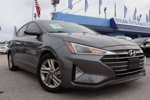 2019 Hyundai Elantra for sale at OCEAN AUTO SALES in Miami FL