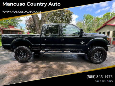 2016 Ford F-250 Super Duty for sale at Mancuso Country Auto in Batavia NY