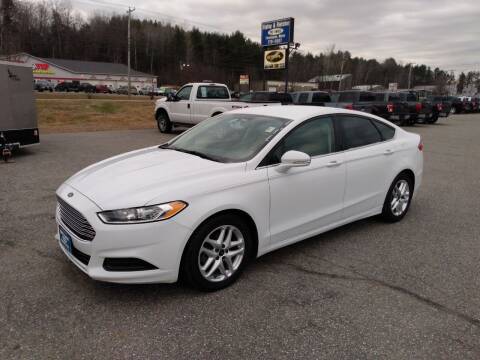 2015 Ford Fusion for sale at Ripley & Fletcher Pre-Owned Sales & Service in Farmington ME