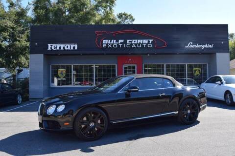 2014 Bentley Continental for sale at Gulf Coast Exotic Auto in Gulfport MS