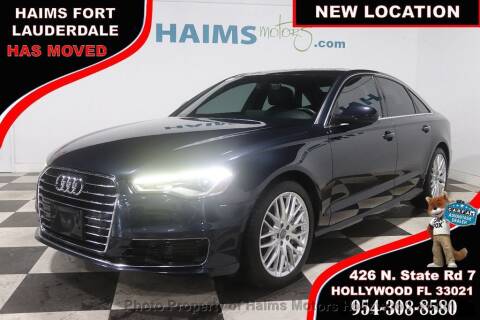 2016 Audi A6 for sale at Haims Motors - Hollywood South in Hollywood FL