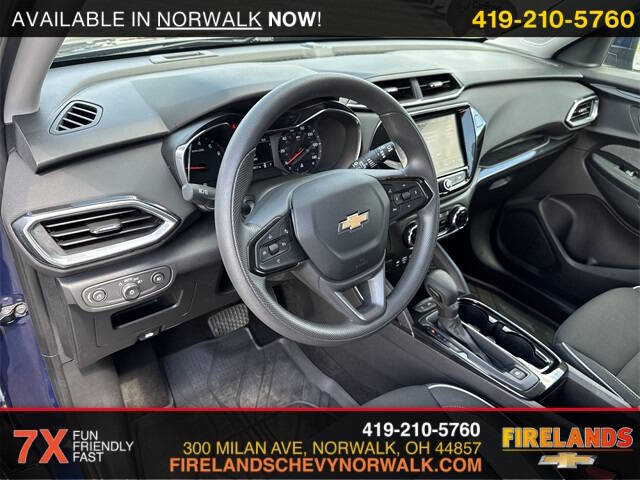 Used 2022 Chevrolet Trailblazer LT with VIN KL79MRSL4NB102501 for sale in Norwalk, OH
