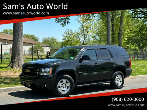 2012 Chevrolet Tahoe for sale at Sam's Auto World in Roselle NJ