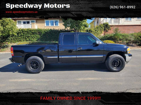 2002 GMC Sierra 1500 for sale at Speedway Motors in Glendora CA