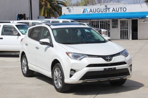 2017 Toyota RAV4 for sale at August Auto in El Cajon CA