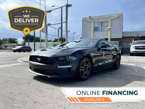 2022 Ford Mustang for sale at Global Auto Sales USA in Miami FL