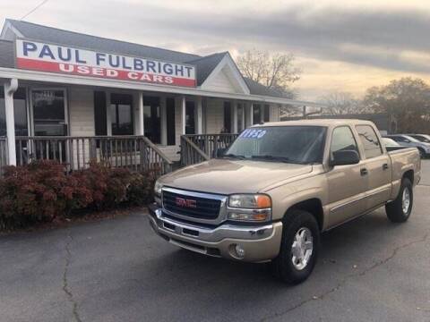 2004 GMC Sierra 1500 for sale at Paul Fulbright Used Cars in Greenville SC