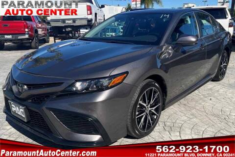 2021 Toyota Camry for sale at PARAMOUNT AUTO CENTER in Downey CA