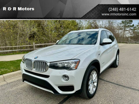 2015 BMW X3 for sale at R & R Motors in Waterford MI