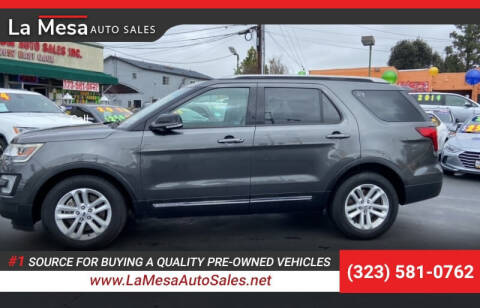 2017 Ford Explorer for sale at La Mesa Auto Sales in Huntington Park CA