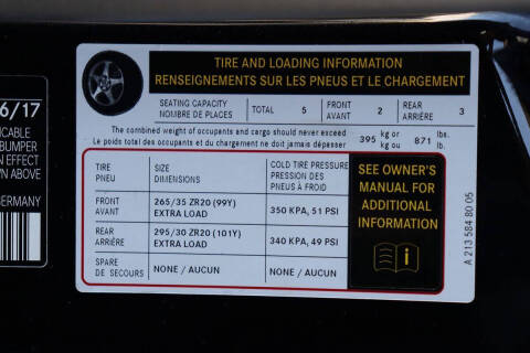 2018 Mercedes-Benz E-Class AMG E 63 S