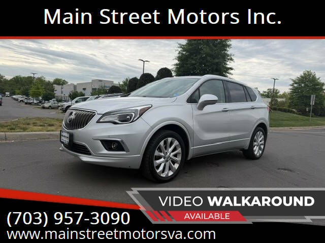 Silver 2016 Buick Envision Premium II AWD Premium II 4dr Crossover 1