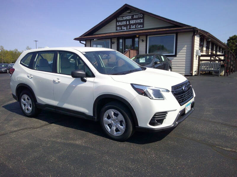 2022 Subaru Forester for sale at VELISHEK AUTO SALES in Prior Lake MN