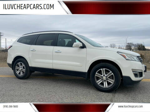 2015 Chevrolet Traverse for sale at ILUVCHEAPCARS.COM in Tulsa OK