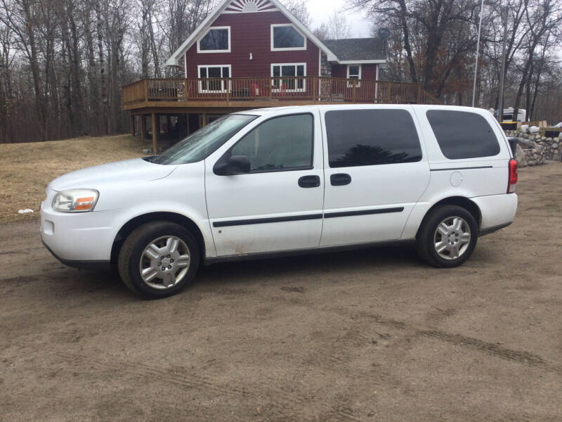 2008 Chevrolet Uplander for sale at Cooper Auto Sales in Bemidji MN