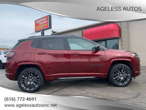 2022 Jeep Compass for sale at Ageless Autos in Zeeland MI