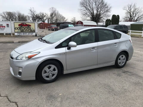 2011 Toyota Prius for sale at Cordova Motors in Lawrence KS