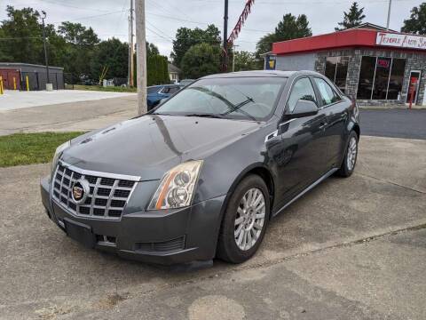 2012 Cadillac CTS for sale at TEMPLE AUTO SALES in Zanesville OH