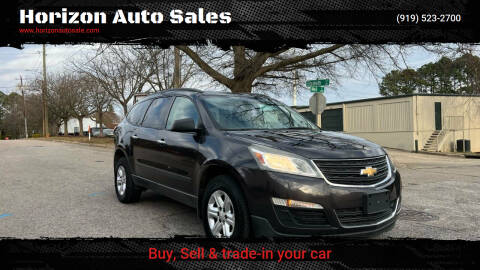 2015 Chevrolet Traverse for sale at Horizon Auto Sales in Raleigh NC