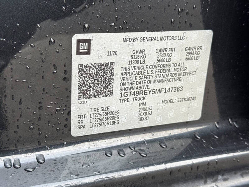 2021 GMC Sierra 2500HD