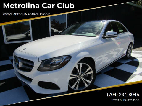 2018 Mercedes-Benz C-Class for sale at Metrolina Car Club in Stallings NC