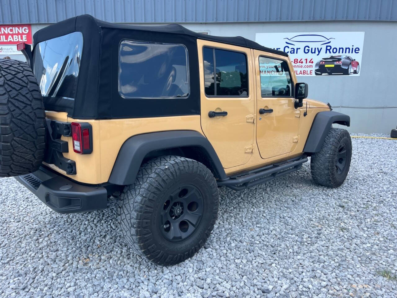 2014 Jeep Wrangler Unlimited for sale at YOUR CAR GUY RONNIE in Alabaster, AL