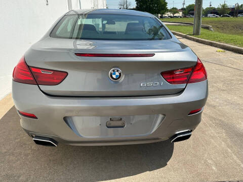 2012 BMW 6 Series 650i