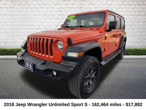 2018 Jeep Wrangler Unlimited