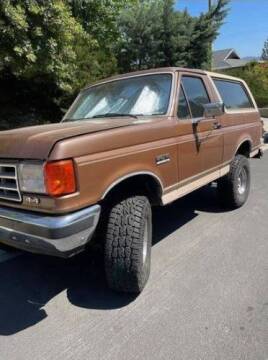 1988 Ford Bronco for sale at Classic Car Deals in Cadillac MI