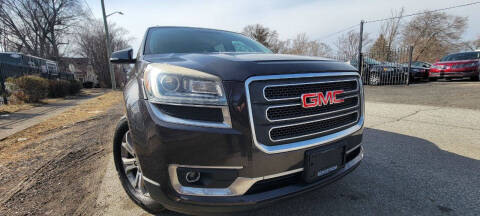 2014 GMC Acadia for sale at QUEST AUTO GROUP LLC in Redford MI