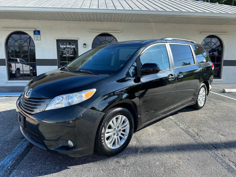 2013 Toyota Sienna for sale at Supreme Motor Sports in North Fort Myers FL